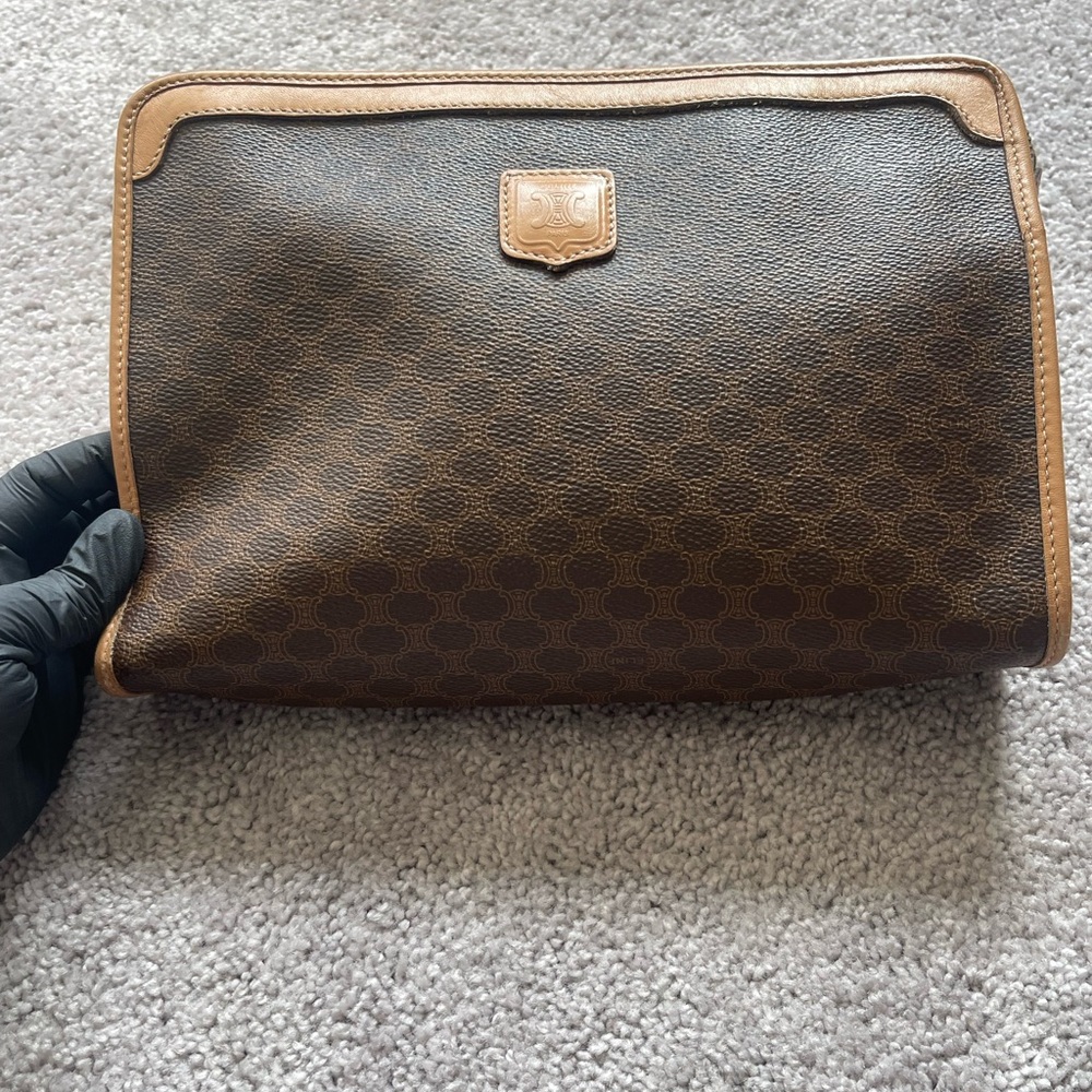 Vintage Celine pouch/wristlet/clutch